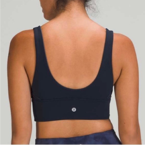 lululemon athletica Other - lululemon Align Reversible Bra Navy Blue Tie Dye Soulcycle Size 6